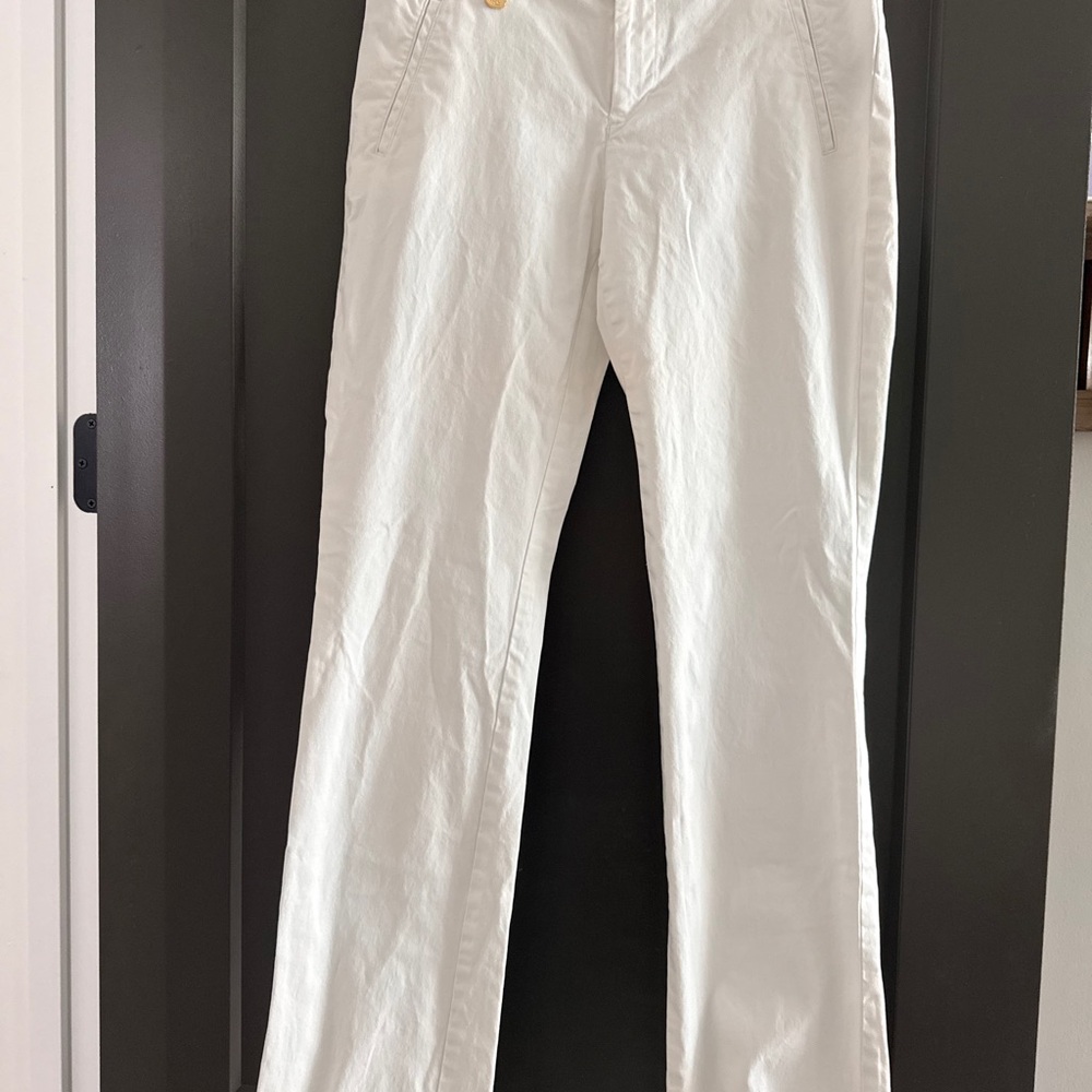 Ralph Lauren Cream Flare Jeans